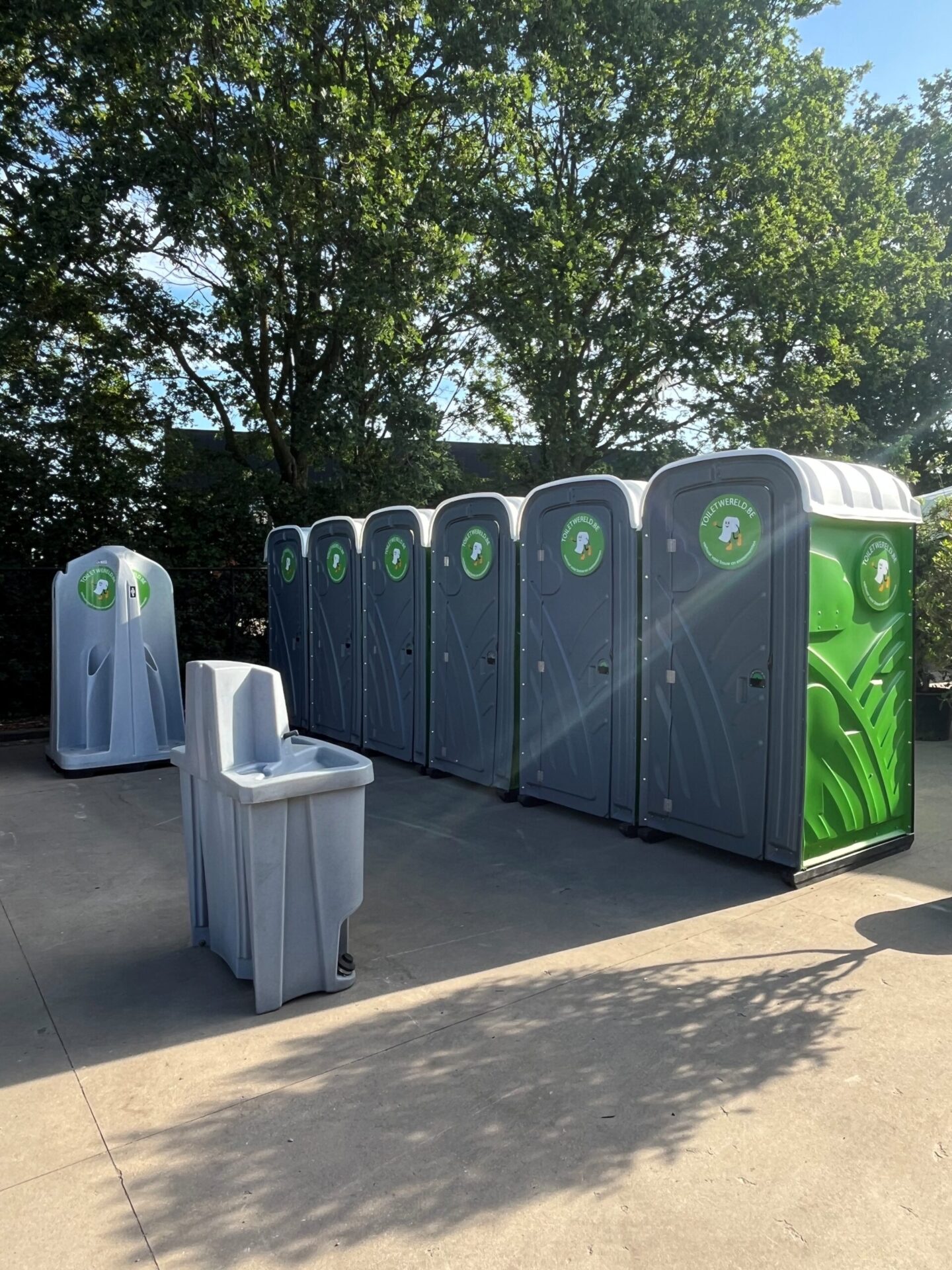 Toilet voor evenement huren